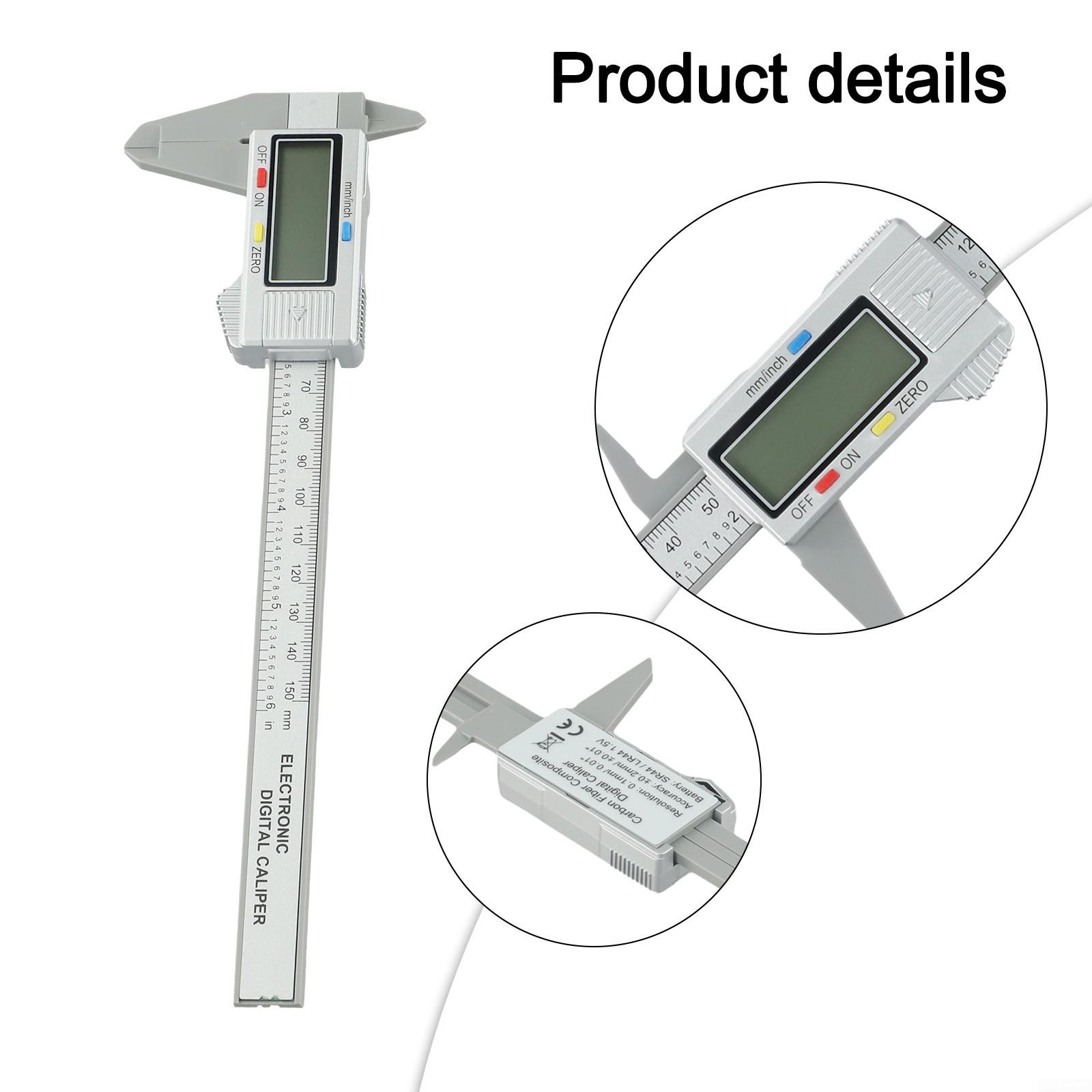 

Штангенциркуль 6 дюймов, подходит для любителей и профессионалов