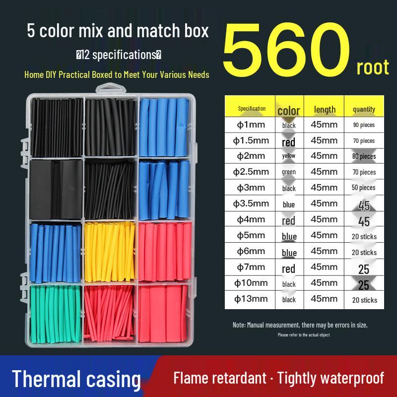 Insulated Waterproof Heat Shrink Wire Connector Terminal Sleeve