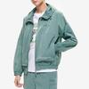 FILA Van Gogh Collaboration Solid Color Logo Breathable Woven Hooded Jacket Men jackets Ail-Green F11M228702F-TQ