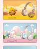 Women's Cartoon Wireless Bluetooth Over-Ear Headphones - Stereo Sound, Long Battery, 85dB