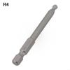 1pc 65mm Hex Screwdriver Bit Alloy Steel End Hexagon