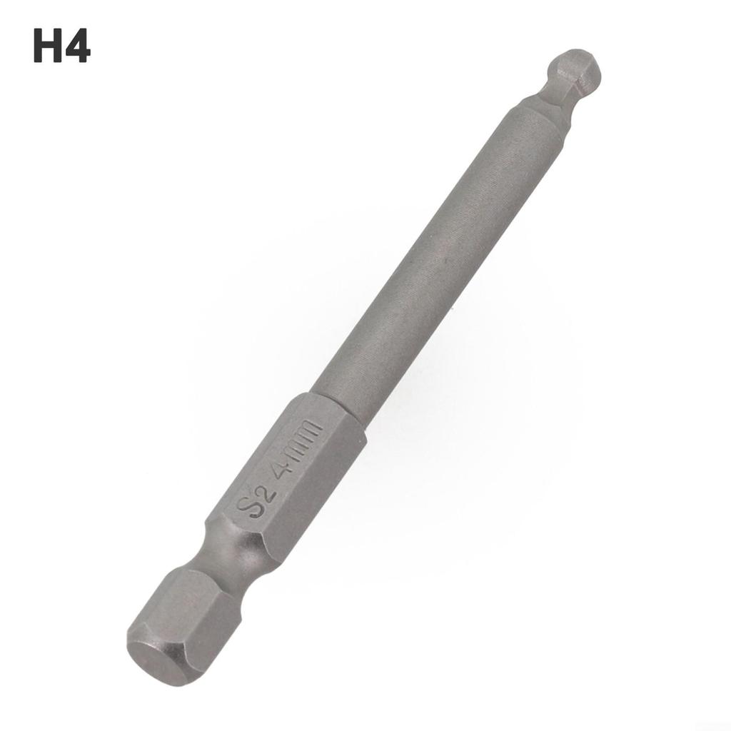 1pc 65mm Hex Screwdriver Bit Alloy Steel End Hexagon
