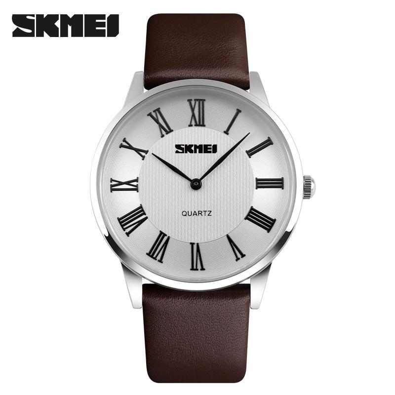 New Creative Men's Quartz Watch Personalized Ultra-thin Watch Men's Fashion Two Stitches Student Watch Trend Business