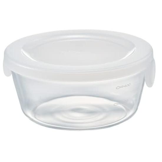 

glass storage container round 600ML Heat-resistant SYTN-60-TW