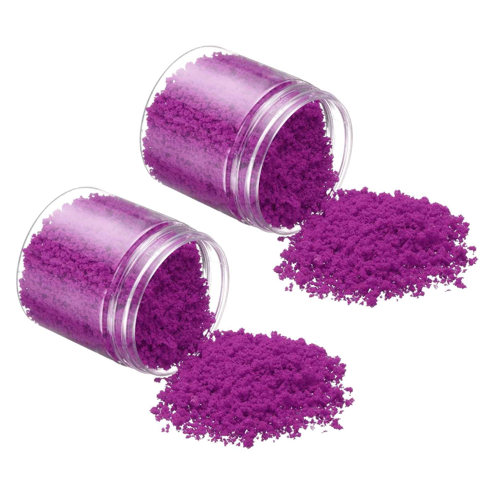 

CoCud Model Flower Glass, 185ml Capacity, Fake Miniature Flower Glass Tree Sponge Purple - (Uses: DIY Dollhouse Fairy Garden Model Railway Landscape)