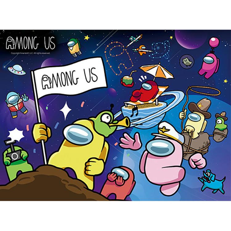 150-teiliges Puzzle – Among Us Space Exploration, beliebtes koreanisches Puzzle