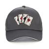 New Design Cartoon Playing cards100%Cotton Dad Cap Old Playing Card Baseball Caps Fashion Unisex Adjustable Snapback Hat Gorras