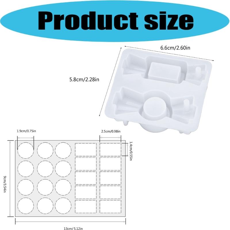 Pendant Epoxy Resin Silicone Mold DIY Pendant Resin Mold Keychain Epoxy Resin Jewelry Crafts Casting Mold