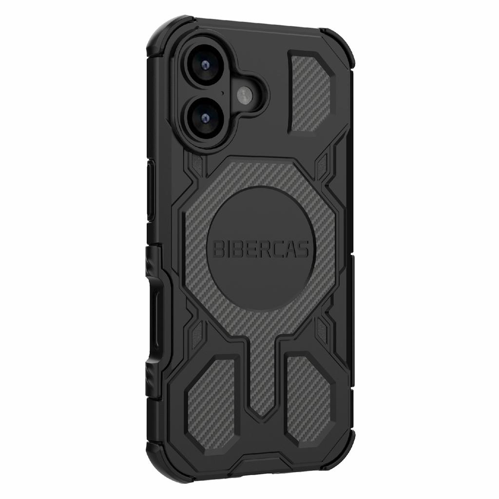 BIBERCAS J-16 Series For iPhone 17 Case Compatible with MagSafe Anti Drop TPU+PC Phone Cover