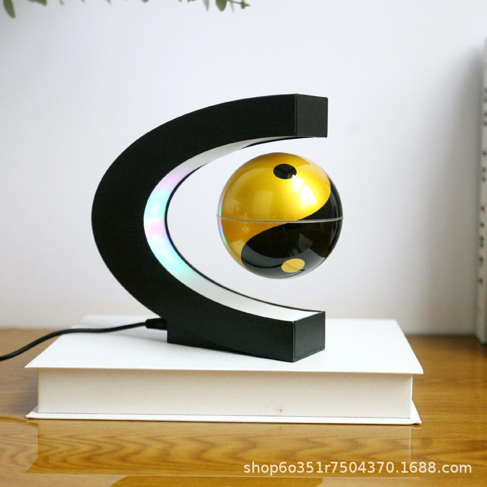 Magnetic levitation Tai Chi ball, Bagua Feng Shui ball, relocation and opening gifts, entrance hall, office, home decoration orn