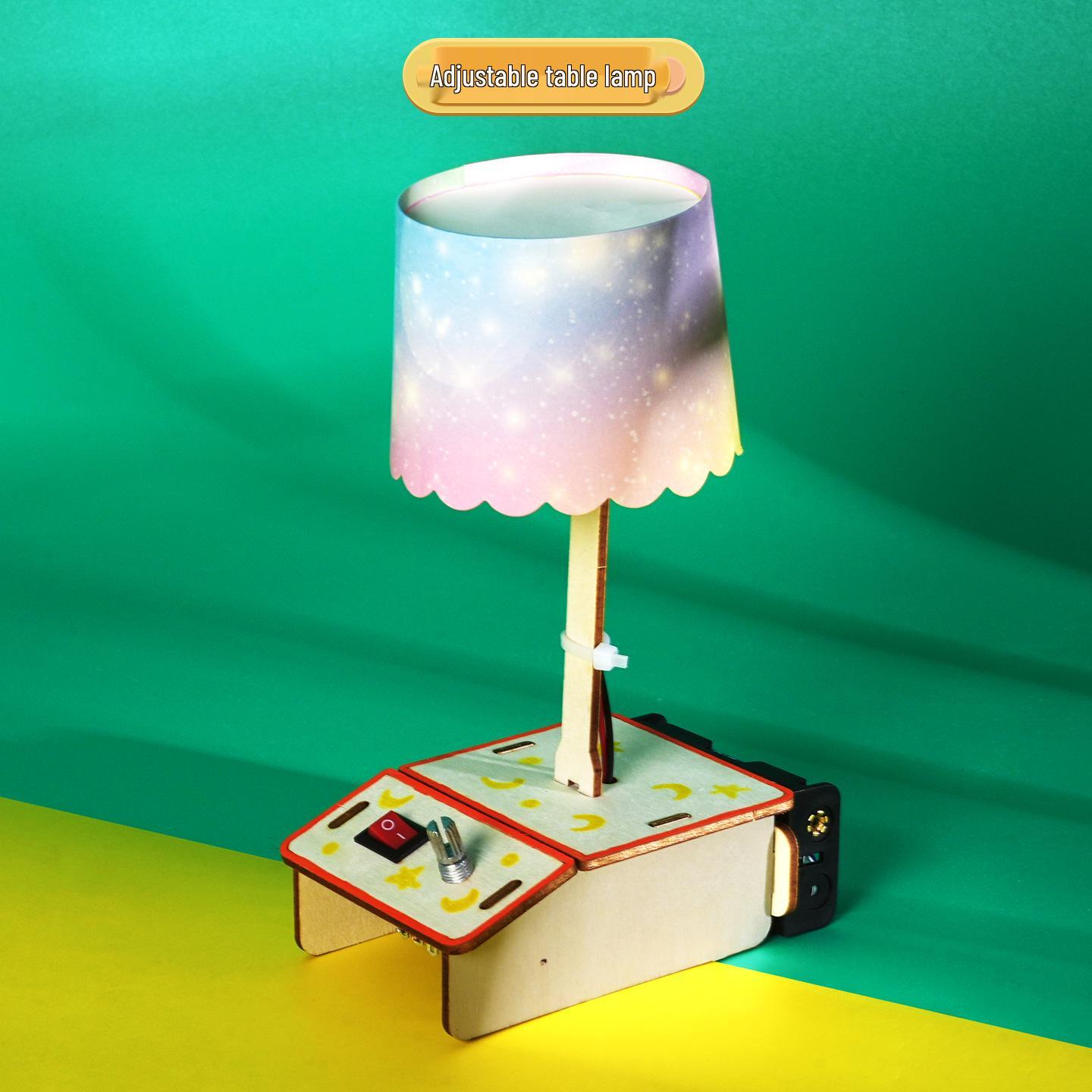 Adjustable Brightness DIY Desk Lamp Kit - Handmade STEAM Science Experiment