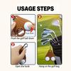 Silicone Golf Ball Keychain Holder Offering Multiple Color and Sturdy Hanging Capability