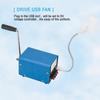 20W USB Hand Crank Emergency Power Generator SOS Camping Survival Charger Outdoor