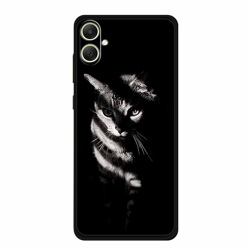 For Samsung Galaxy A05 F05 M05 Case A 05 Coque Black Silicone TPU Soft Back Cover Case For Samsung Galaxy A06 M06 F06 Phone Case