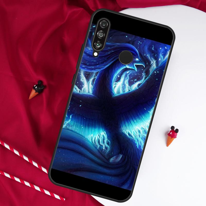Phoenix Bird For Huawei Nova 12i 11i 8i 12s 9 10 SE Y90 Y60 Y70 Y72 Y61 Y91 P20 P30 P40 Lite P60 Pro Case