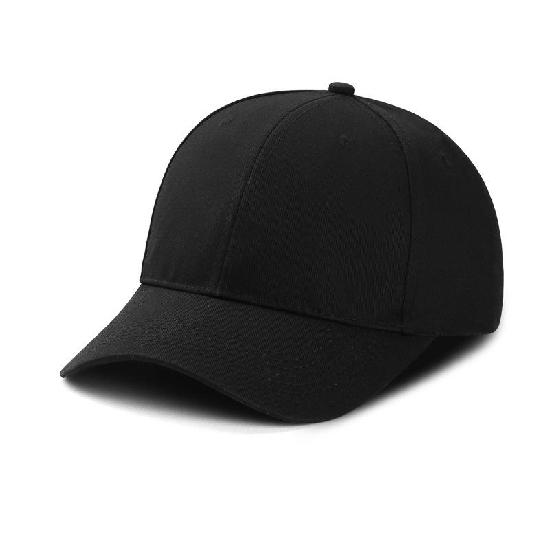 High-end Pure Cotton Baseball Cap Korean Version Men's and Women's Embroidered Hat Baseball Cap with Brim