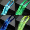 Synthetic Hair Extension Kit Glitter Hair Strands With Secure Clips Natural Shine PET For Long Lasting Wear