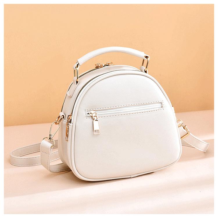 Shoulder Small Crossbody Round Bag Tide Women's Bag Korean Style Fresh and Stylish Rhombus Plaid