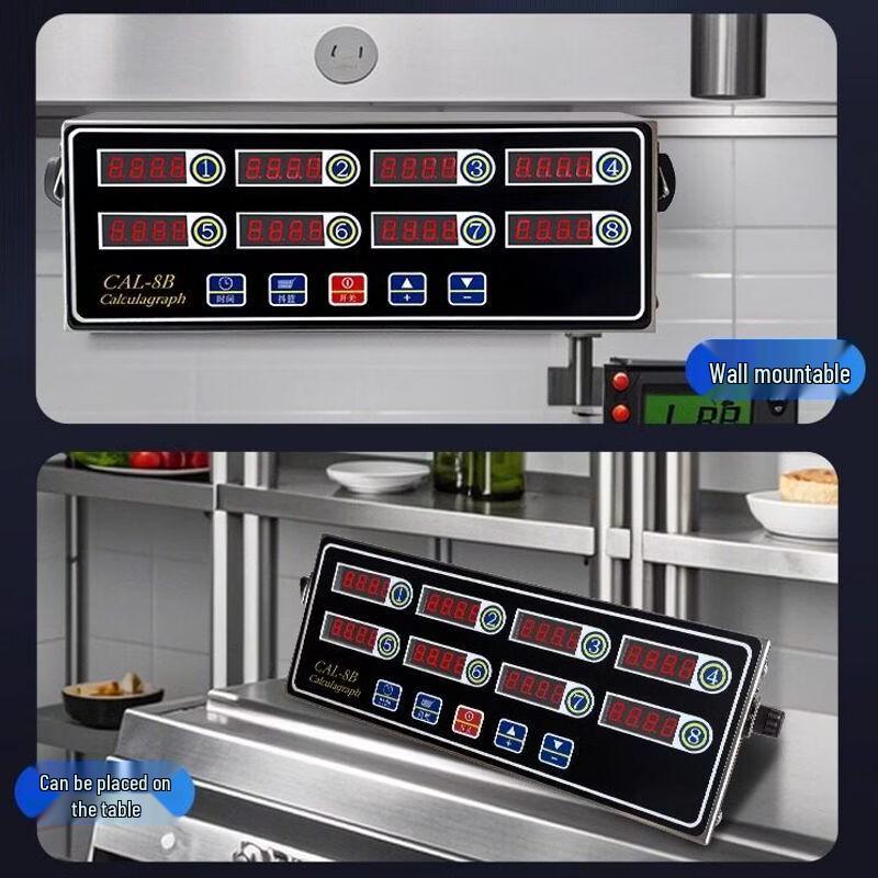 Commercial Multi-channel Kitchen Timer