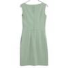 FOXEY NEW YORK 29310 G-Green Retro Cross Dress Dress 38 greenUsed