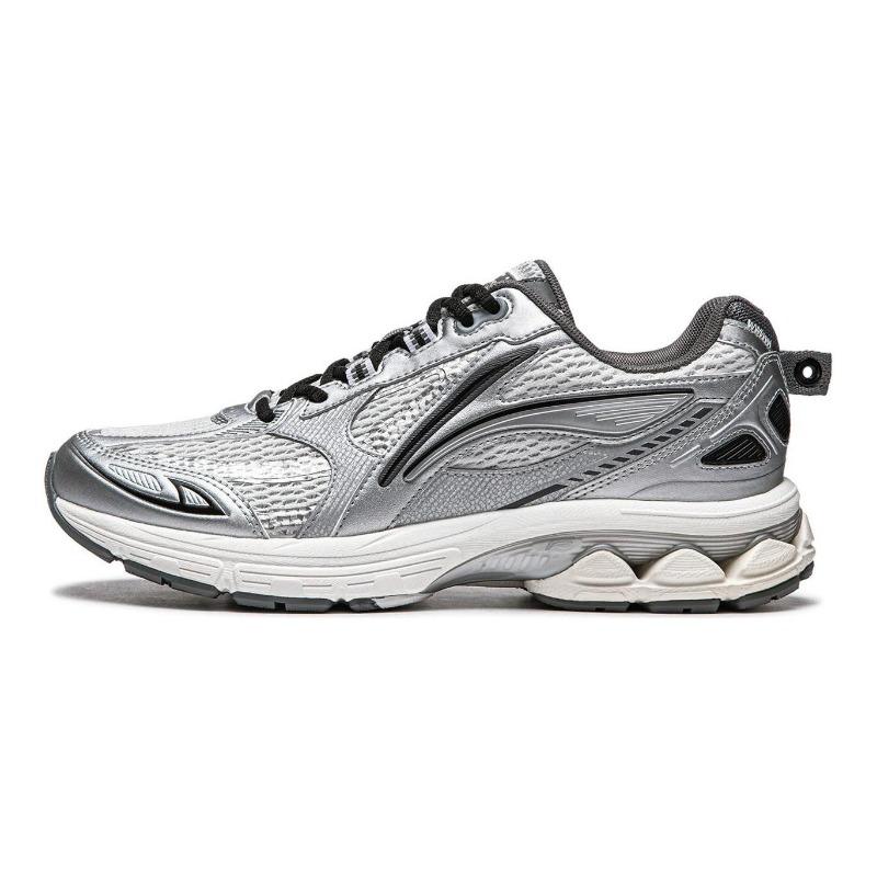 Li-Ning Fuyao 2.0 Women Low Running Shoes Silver Gray ARXU002-2 38