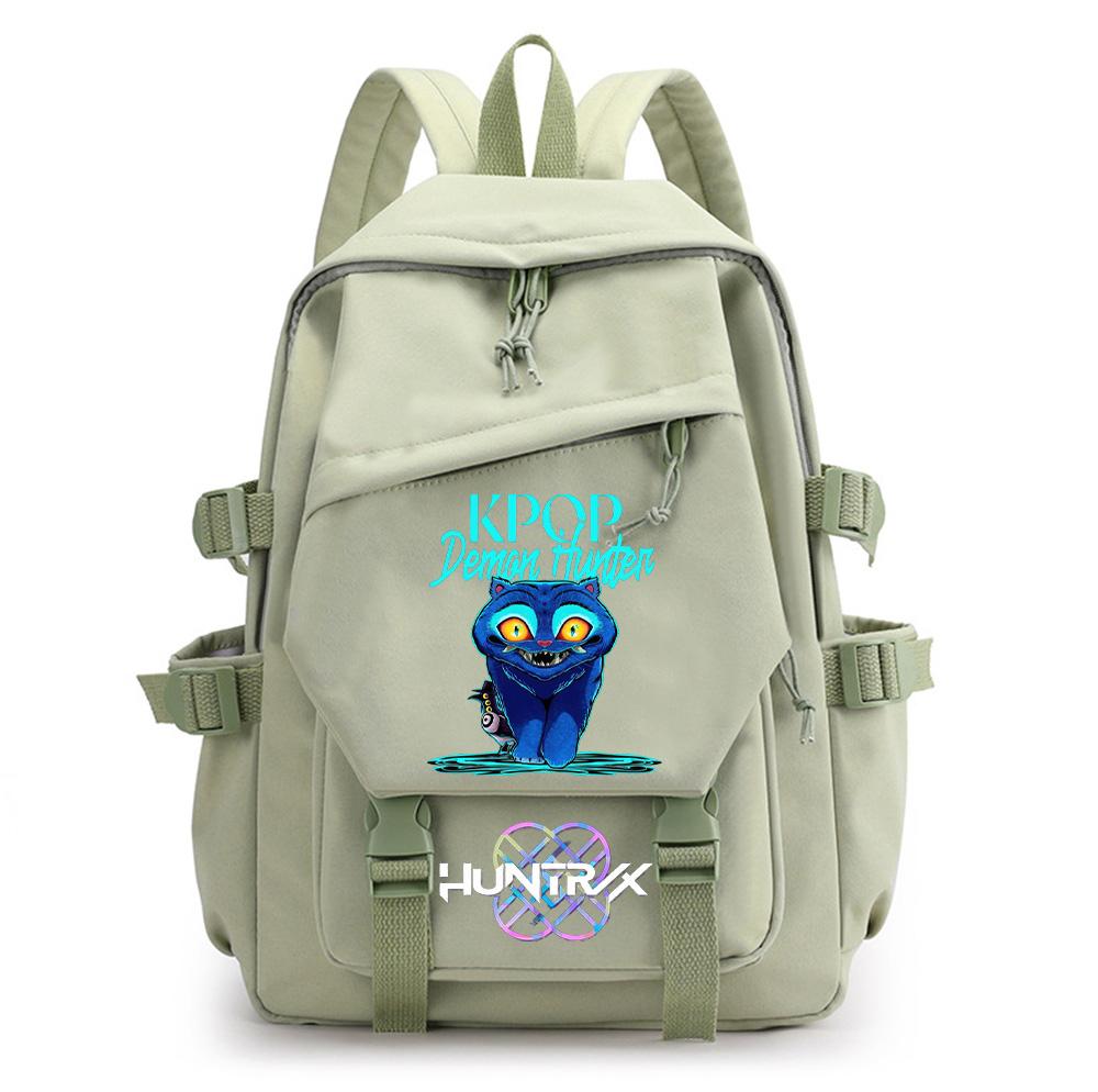 Anime K-Pop Printed Waterproof Backpack for Teen Boy Gril Schoolbag Children Student Women Large Capacity Travel Bag Kid Gift Mochila