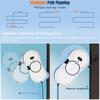 Auto Window Cleaning Robot Edge Detection AI Path Single-sided water spray 5600PA Suction Power
