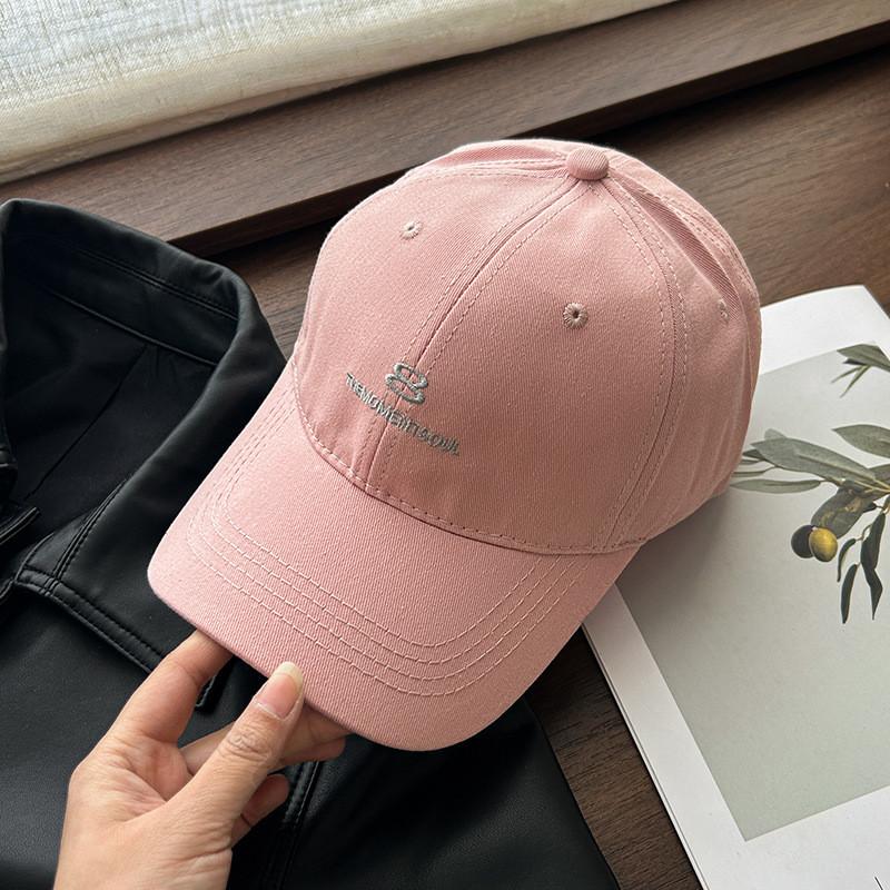 Cotton Baseball Cap With Embroidered Letters For Casual Men Women Summer Sun Protection