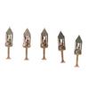 40pcs Upgraded Drywall Anchors Zinc Plated Steel Screw Anchor Metal Anchors  Wall Hanging