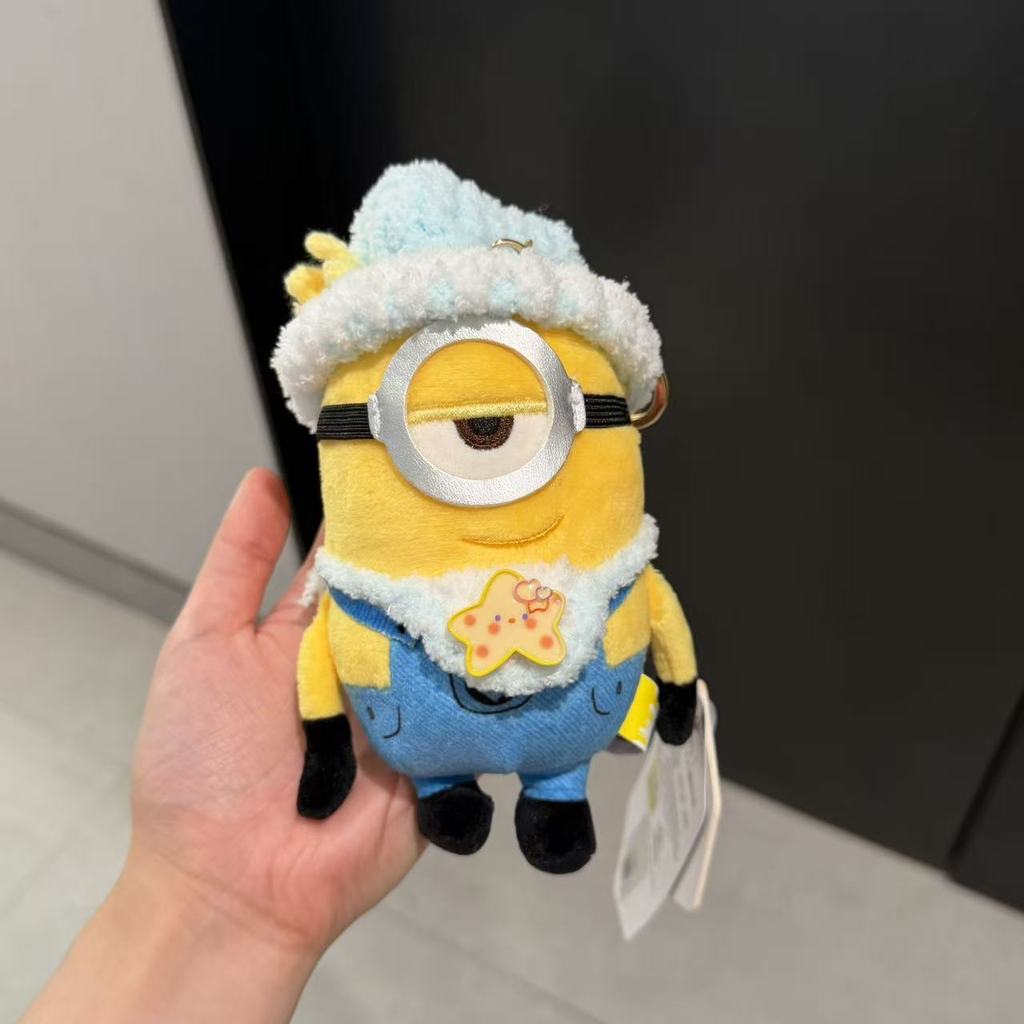 Minions And Monsters Plush Keychain Toy With Cartoon Style For Kids And Collectors