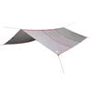 VidaXL Camping Tarp Grey and Orange 420x440 Cm Waterproof, Tarp, Waterproof Tarp, Lightweight Camping Tarp, Tarp 94675