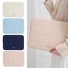 14/15.6inch Travel Tablet Sleeve Shockproof Tablet Protection Cases Fashion Quilted Tablet Bag