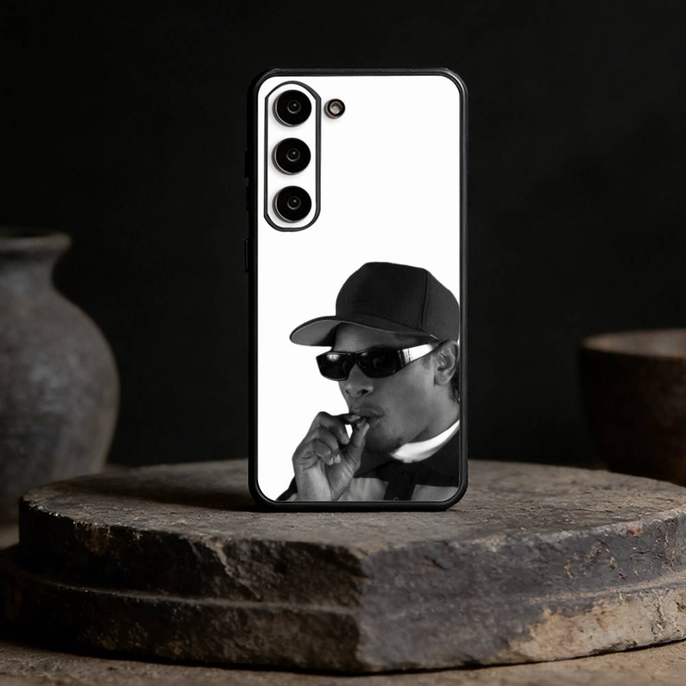 Rapper E-Eazy E Handyhülle Für Samsung Galaxy A13,21s,22,31,32,52,53,71,72,73,Weiche Schwarze Hülle