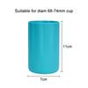 Silicone cup sleeve Sport Water Bottle Cover Thick bottom half-length cup holder Wear Resistant Cup Bottom Cover