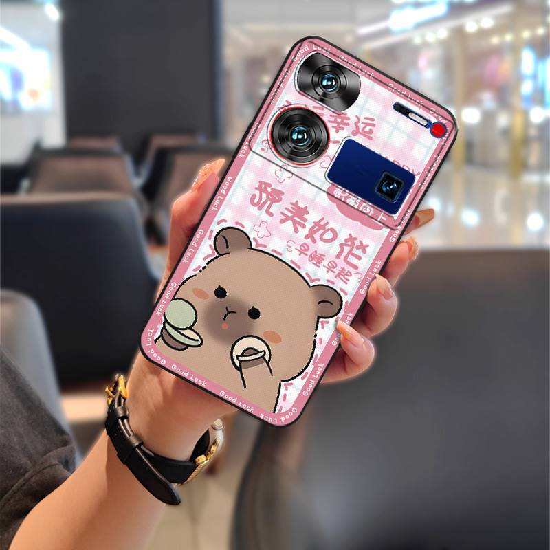 Nárazuvzdorné pouzdro na telefon Pouzdro na telefon Pro ZTE Nubia Z60 Ultra TPU Graffiti Módní design Pár Ochranné Protiprachové Roztomilé