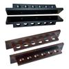 Billiard Cue Rack Compact Wood Wall Mounted Holder Organizer for Pool Bar Club Home Game Room Storage