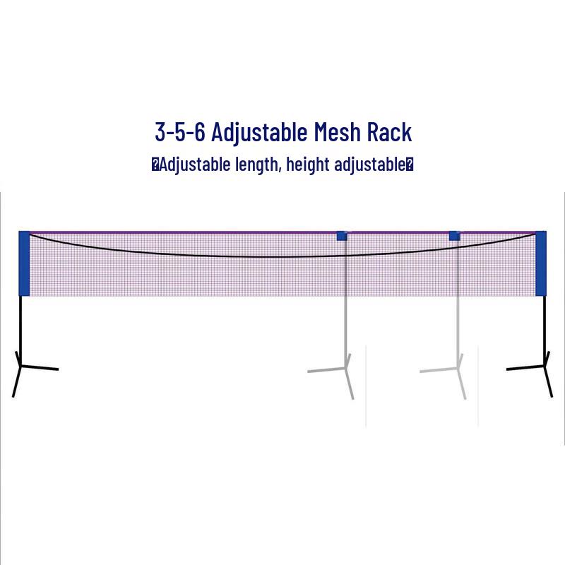WEZHO Portable Adjustable Badminton Net