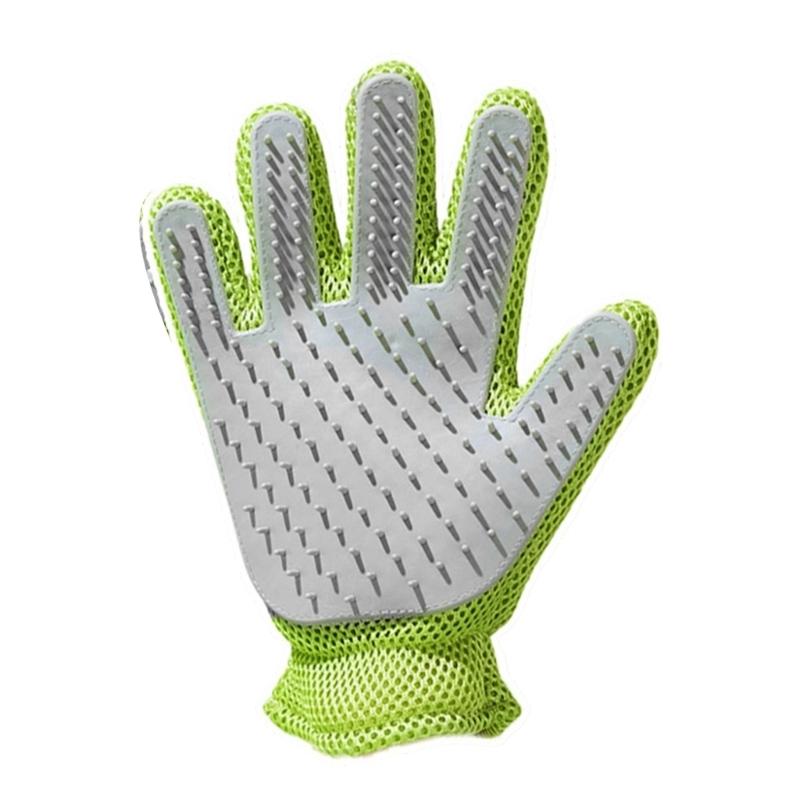 

Silicone Massage and Deshedding Glove for Gentle Pet Care Comfortable Contact Ideal for Home Use