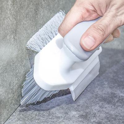 1 szt. Szczotka do narożników ściennych środek do czyszczenia szczelin okiennych szczotka do szwów podłogowych szczotka do skrobania podłoga w łazience szczotka do narożników szczotka do czyszczenia toalety