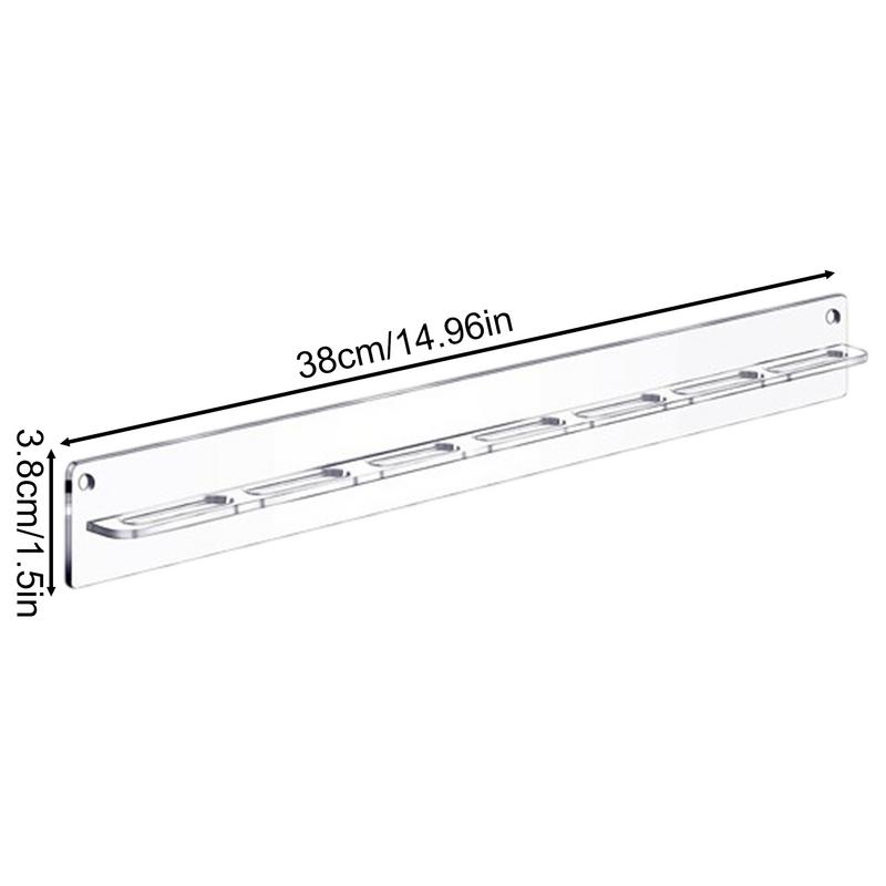 Sunglass Holder For Wall Acrylic Eyeglass Storage Display Holder Rack Multiple Eyeglass Stand Rack For 7 Sunglasses Organizer