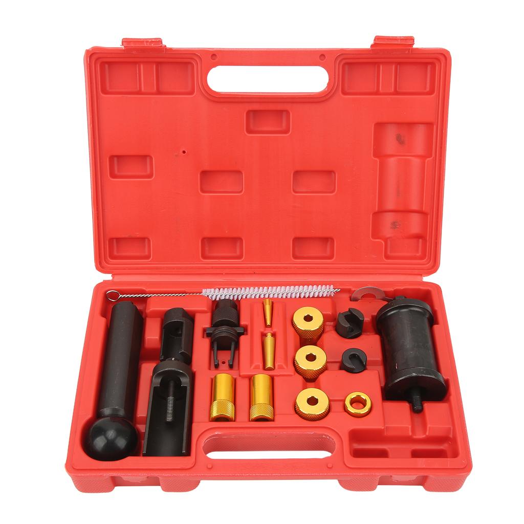 18PCs FSI Injector Puller Remover Installer Tool Kit Fit for 1.2 1.4 1.6 1.8 2.0 3.0 3.2 3.6 4.0 FSi TFSi TSi Petrol