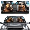 Creative Animal Car Sunshade - Cute Dog Sticker Package