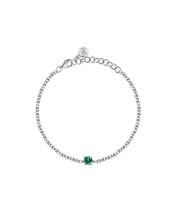 Morellato Tesori Bracelet With Green Stone SAIW239 For Women