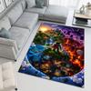 Minecraft Night Village Adventure Carpet Living Room And Bedroom Mats Home Decor Fashion Office Chair Cushion Room