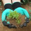 Gartenhandschuhe mit Krallen, Krallen-Gartenhandschuhe zum Graben, Pflanzen, Unkrautjäten, Wasserdichte Handschuhe für Männer und Frauen