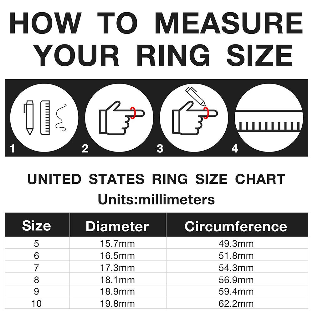 Fidget Anxiety Ring Drive Away Your Anxiety Stainless Steel Spinner Band Rings Cubic Zirconia Rings With Gift Box