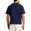 Polo Ralph Lauren Letter Print Straight Cut Crew Neck Short Sleeve T-Shirt Men Tops Navy-Blue 710939583-001
