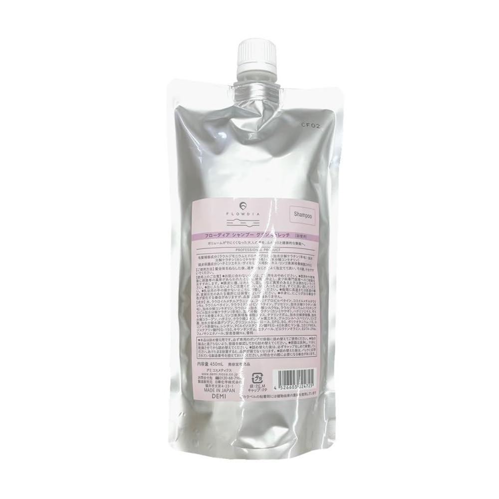 

[Demi Cosmetics] Demi Flowdia Shampoo Granmellow 450ml Refill