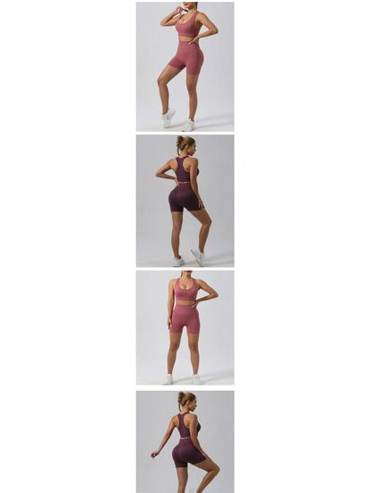 TK Seamless Solid Color Sports Set: Long Sleeve & Pants for Autumn/Winter Yoga & Fitness