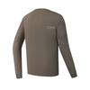 FILA Fitness Series Simple Sports Casual Training Versatile Comfortable Crew Neck Pullover Long Sleeve T-Shirt Men tops Brown A11M611209FBN